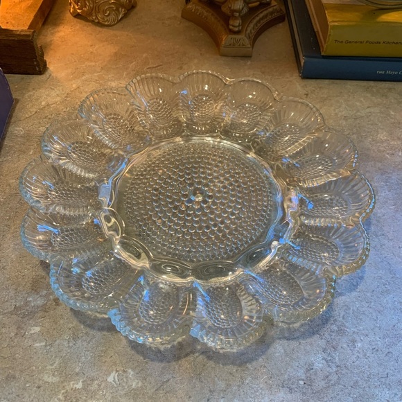 Crystal Egg tray with box. - Picture 5 of 8